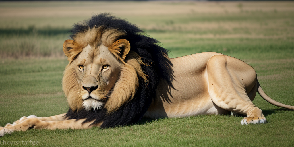 transparent lion
