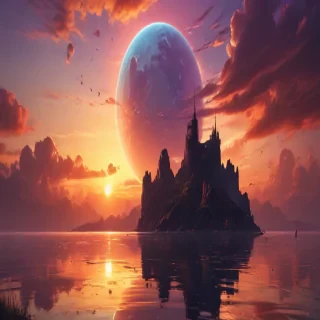 sunset aesthetic wallpaper