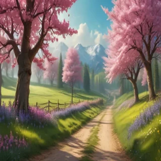 spring backgrounds aesthetic