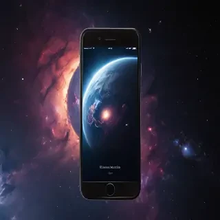iphone space wallpaper
