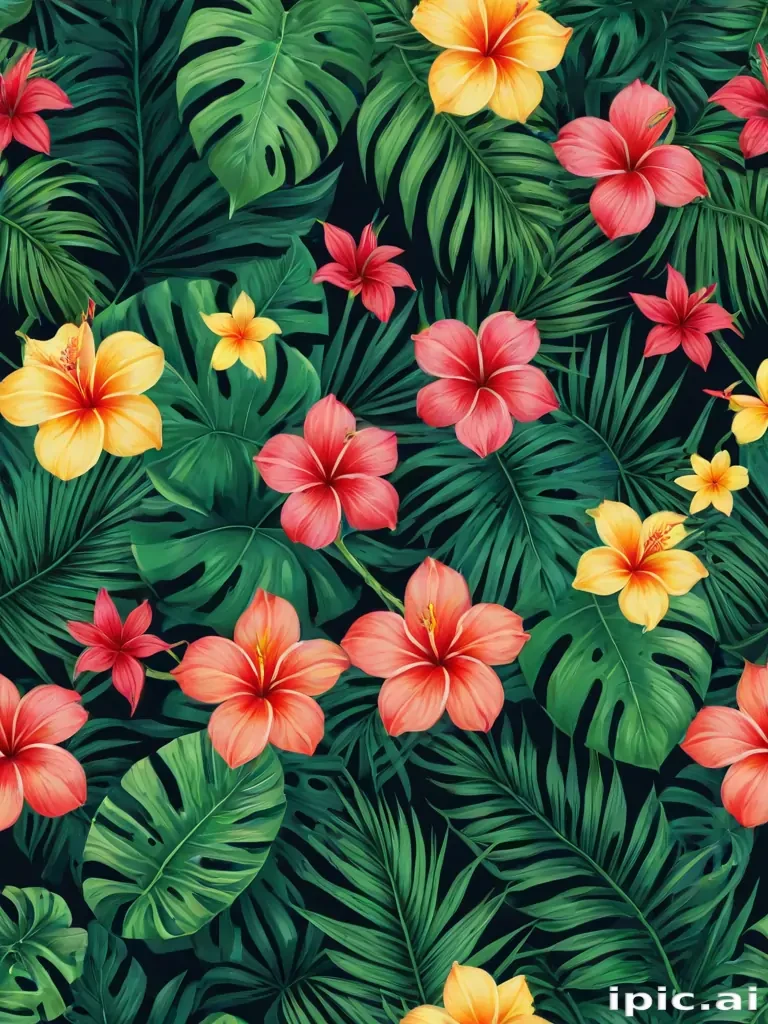 tropical wallpaper iphone