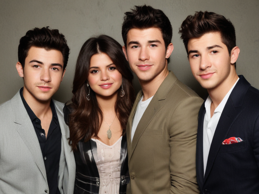 selena gomez and jonas brothers