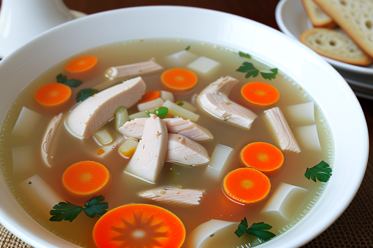 what to serve with chicken soup