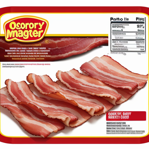 oscar mayer bacon nutrition information