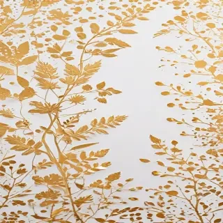 white background gold