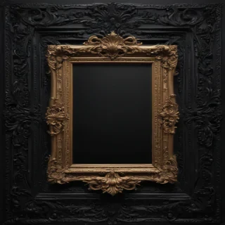 black frame background