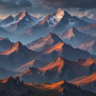 mountains transparent