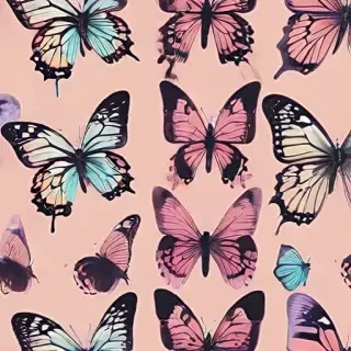 butterfly backgrounds aesthetic