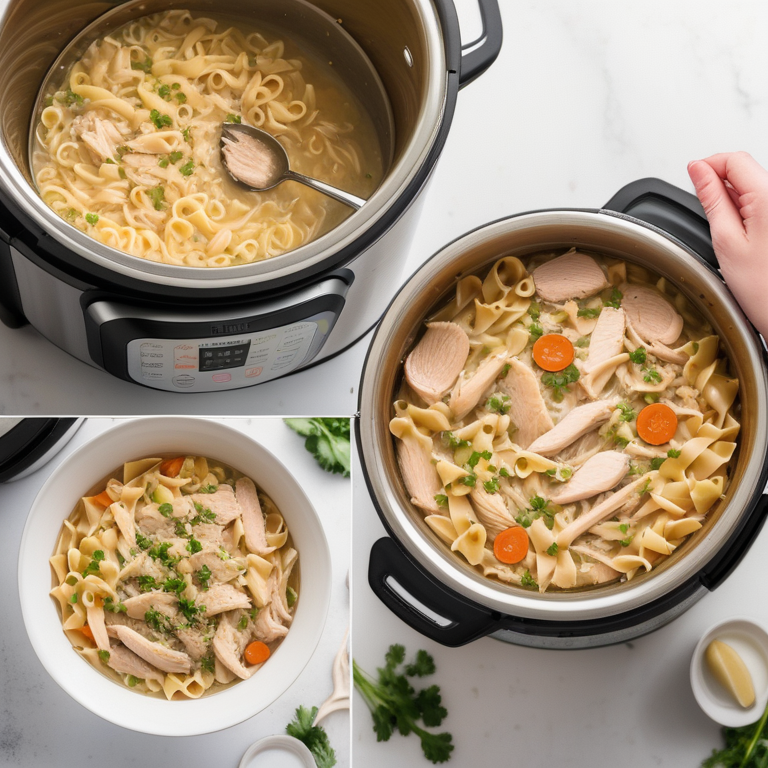 instant pot chicken and noodles