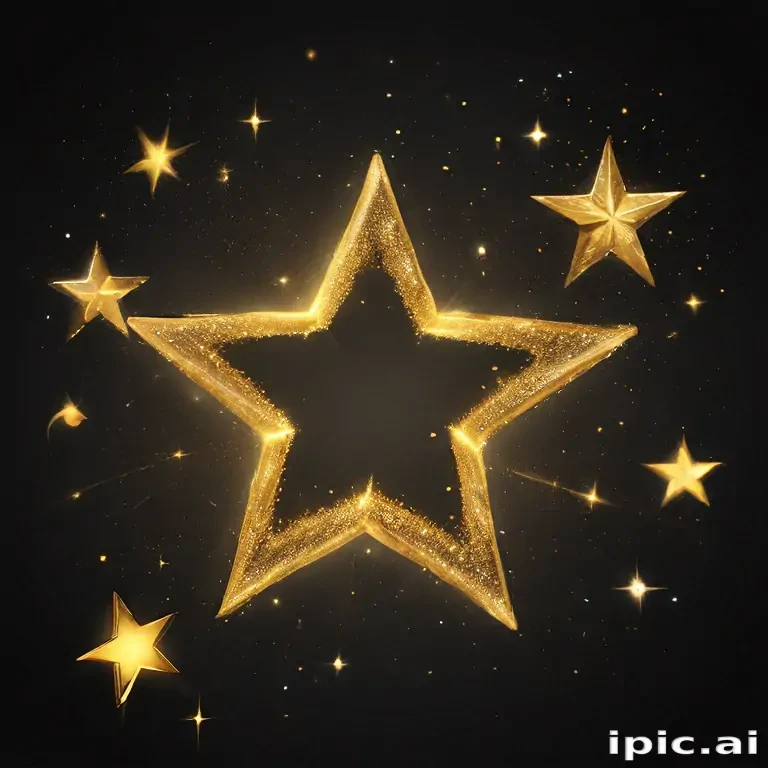 sparkling stars png