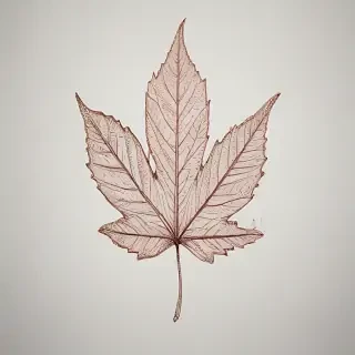 leaf doodle