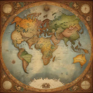 world map picture
