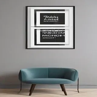 gallery wall mockup
