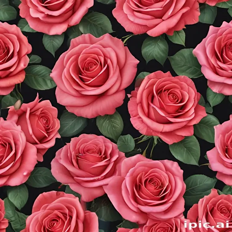 roses background