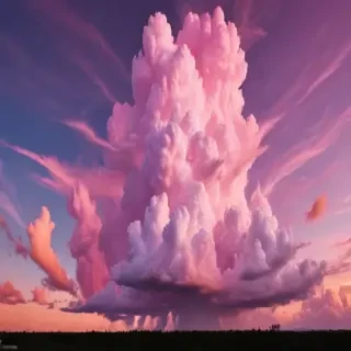 pink clouds wallpaper