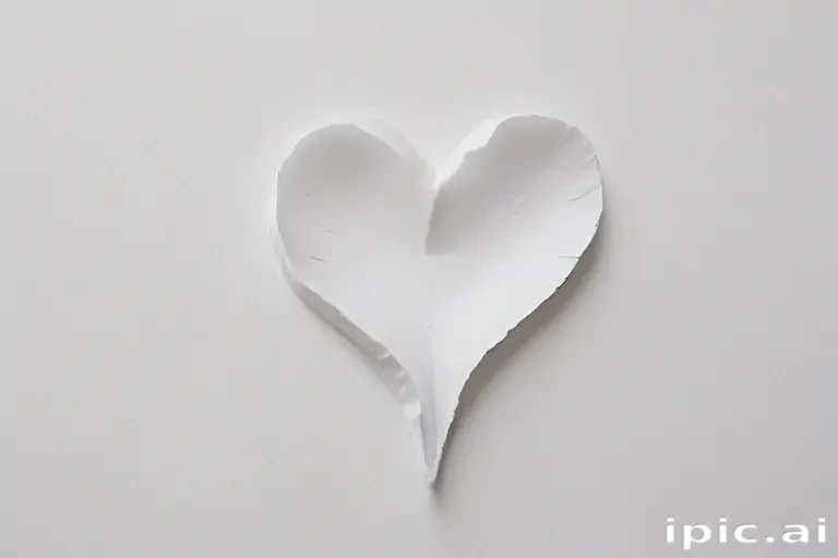 white heart