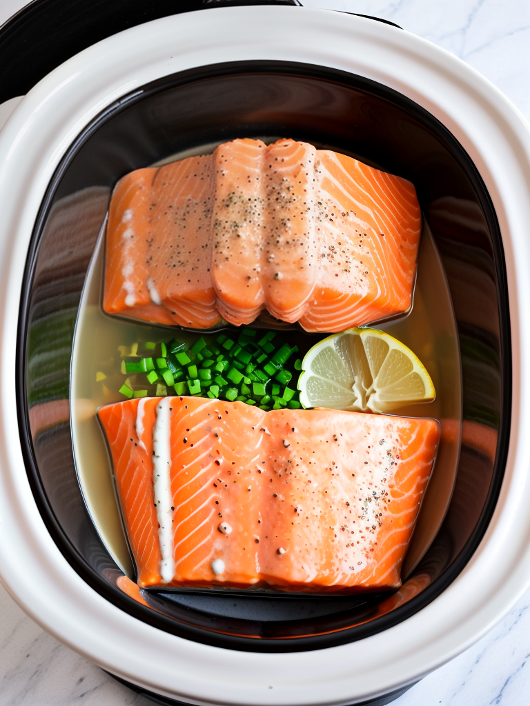 salmon crock pot slow cooker recipe