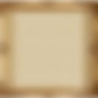 rectangle golden frame png