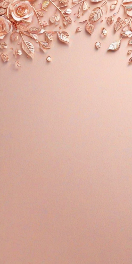 cute rose gold wallpapers