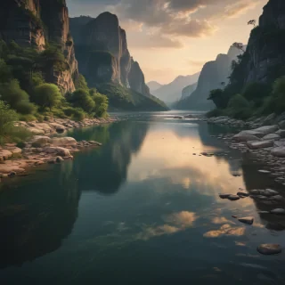 background river