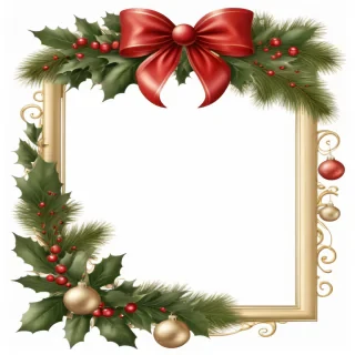 christmas frame clip art