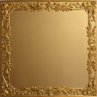 golden border