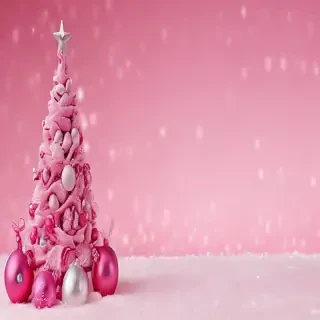 pink christmas background