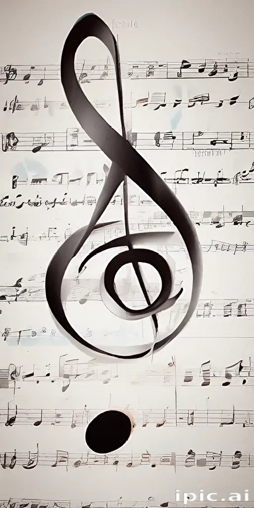 music notes transparent
