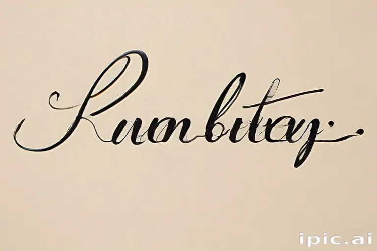 kimberly in cursive