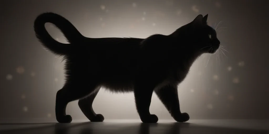 cat silhouette png