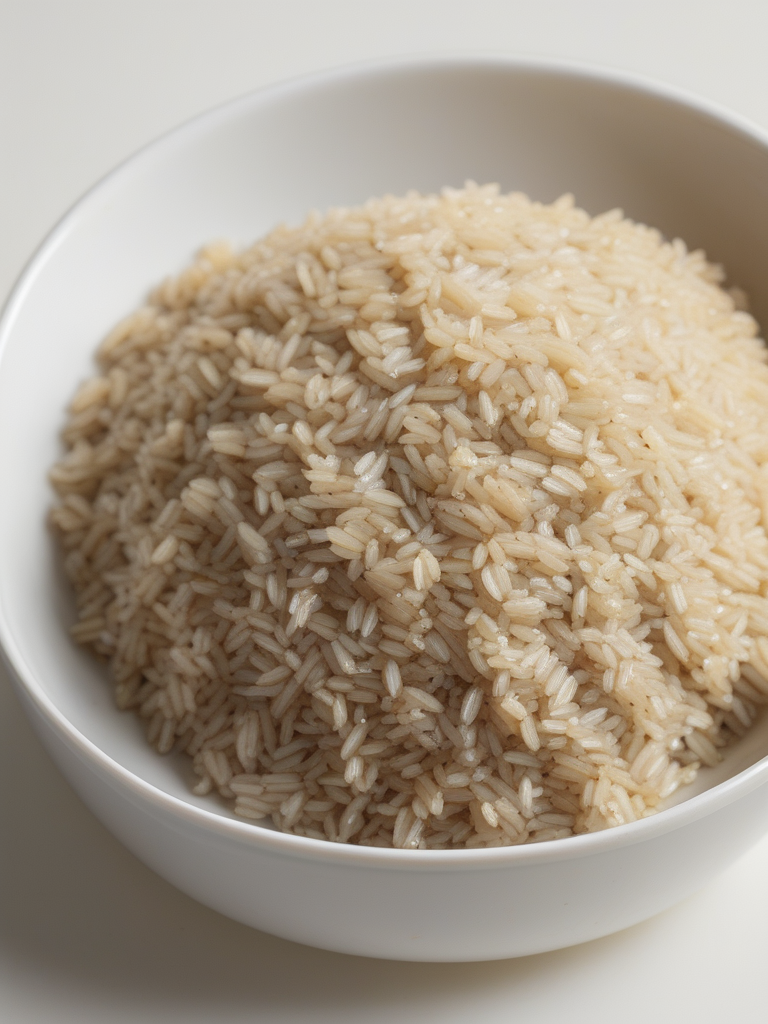 alton brown baked brown rice