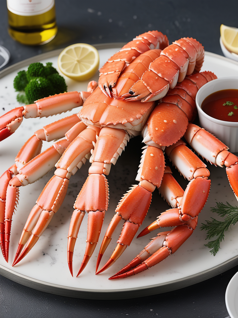what to serve with king crab legs