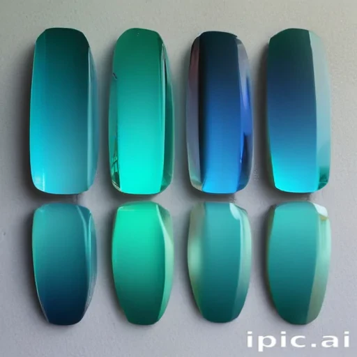 blue green gradient