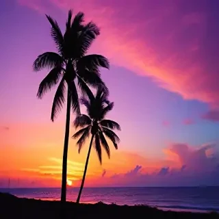 sunset aesthetic wallpaper