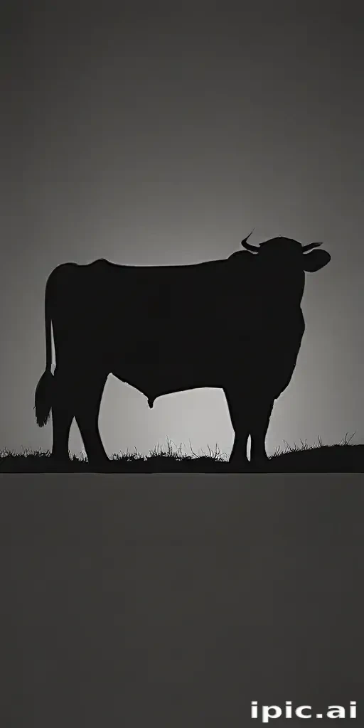 cow silhouette