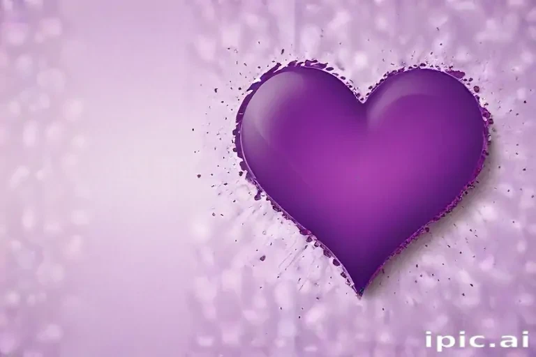 wallpaper purple heart