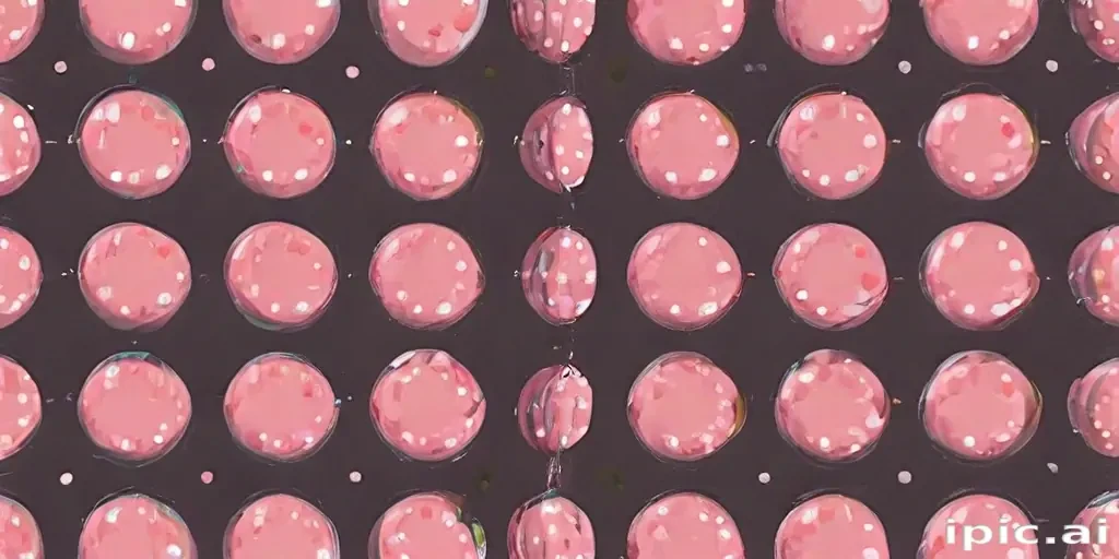 polka dots transparent