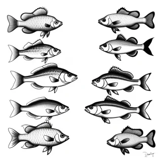 fish drawings