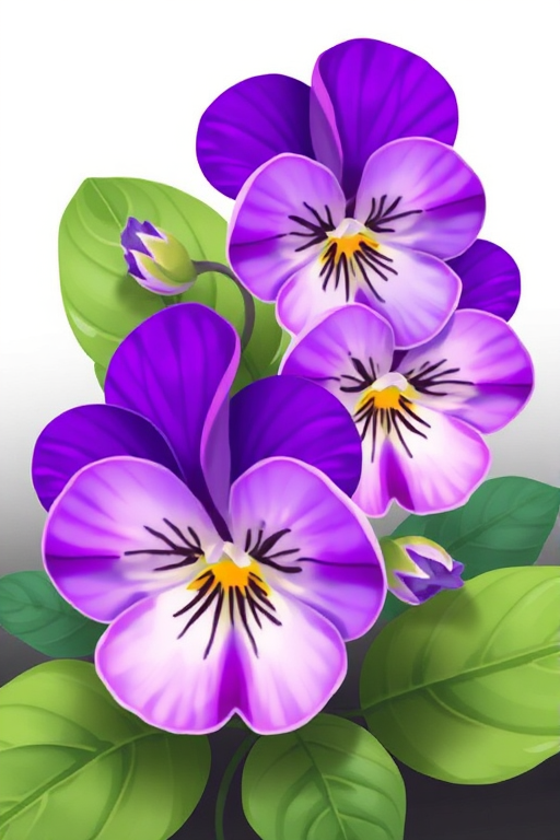 violets png
