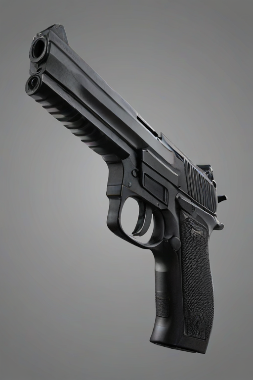 gun with no background