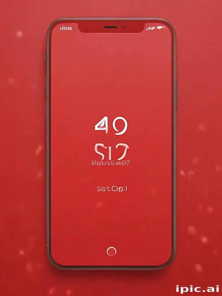 red lockscreen