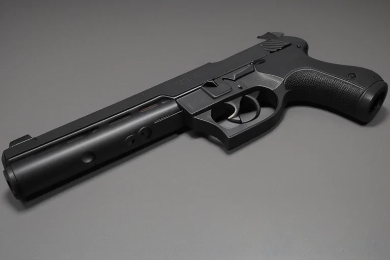 gun no background
