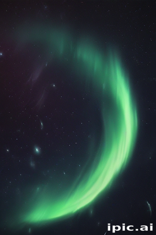 Mesmerizing Aurora Borealis Dancing Gracefully Across the Night Sky