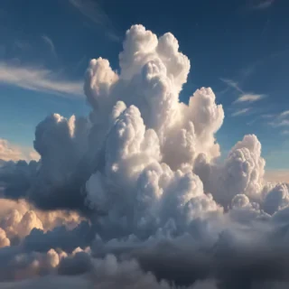 clouds no background