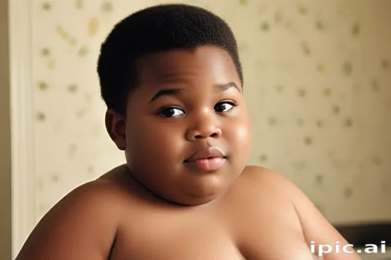 fat black kid