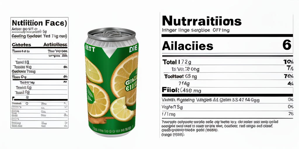 diet ginger ale nutrition facts