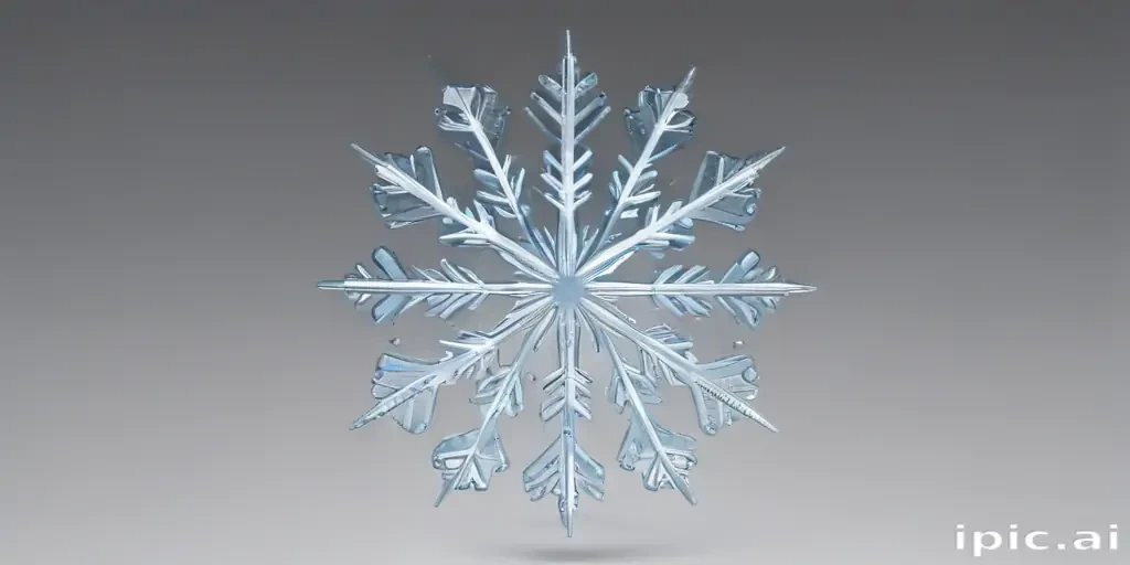 snowflake clipart transparent background