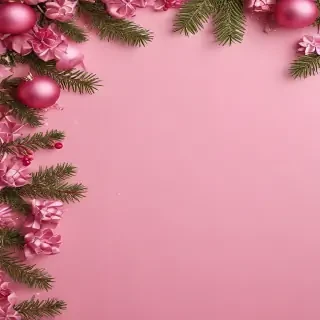 christmas background pink