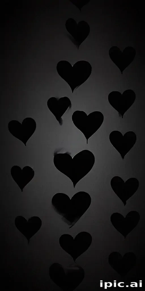 black hearts wallpaper