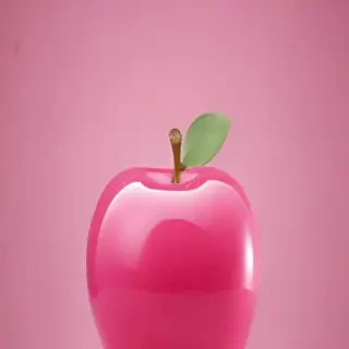 pink apple wallpaper